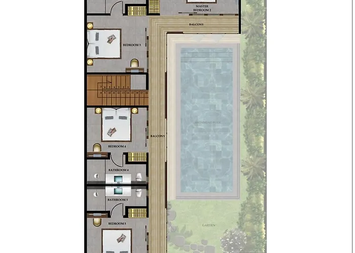 Elegant 5br Retreat Steps From *